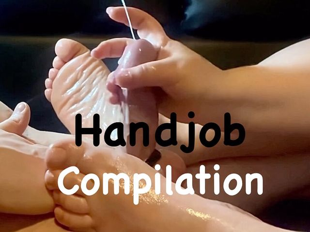 Amateur Handjob Compilation #1 (Zsaklin's Hand and Footjobs)