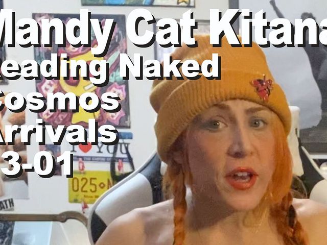 Mandy Cat Kitana Reading Naked the Cosmos Arrivals 13-01 Pxpc1131-002 (Cosmos naked readers)