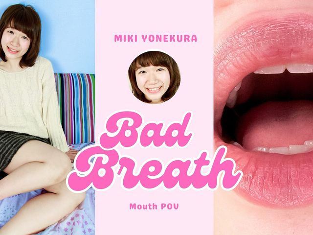 Intimate Whispers: Amateur Miki's Unique POV Bad Breath (Japan Fetish Fusion)