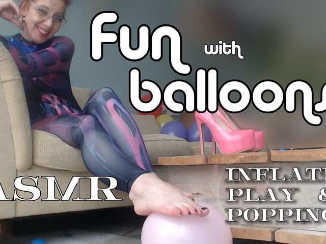 Fun with Balloons (Mistress Online)