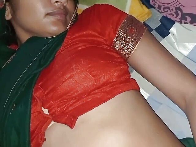 Step sister and step brother enjoy sex moment together in midnight when parents went out home (Lalita bhabhi)