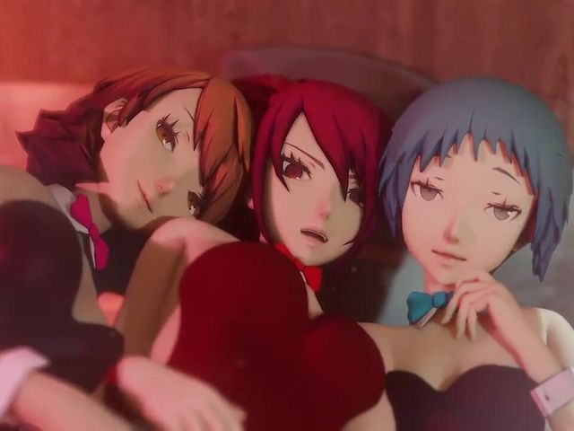 Persona 3 FFFM Foursome (Velvixian 3D)