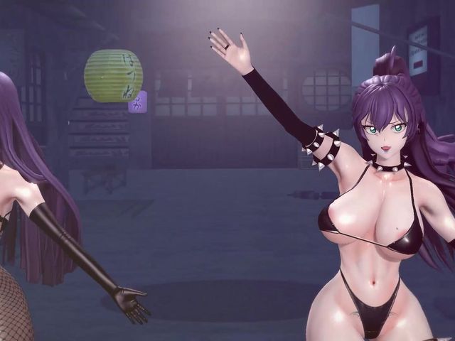 Mmd R-18 Anime Girls Sexy Dancing clip 155 (Mmd anime girls)