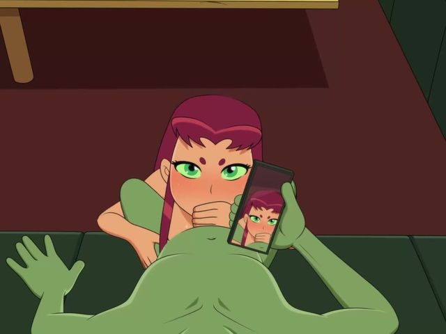 Starfire and Monster Boy Sex (no Sound) (Velvixian_2D)