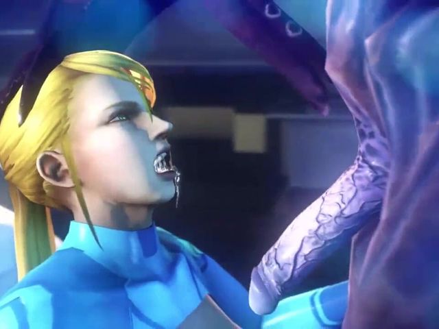 Samus Aran Unexpected Sex with Alien (Velvixian 3D)