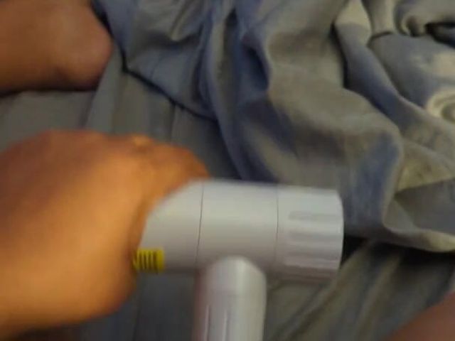 Massage Gun in My Pussy, Quietly Watching Porn (Masturbating MILF)