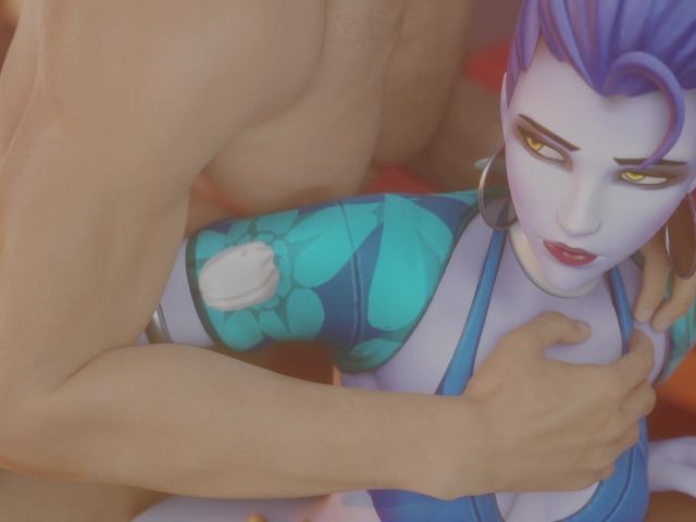 Overwatch Widow Gets Fucked Hard in the Ass