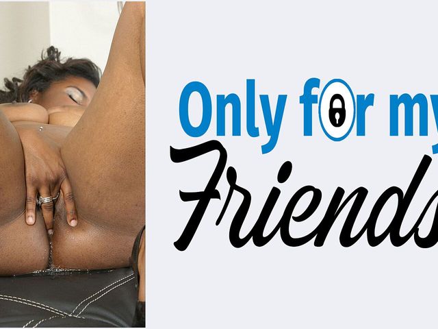 Porn Casting of Big Ebony Slut with Smooth Brunette Pussy Enjoys Penetrating a Sex Toy (Only for my Friends)