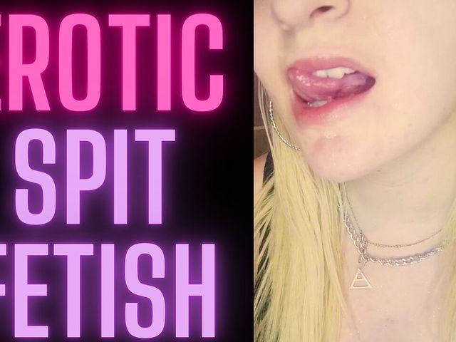 Erotic Spit Fetish (Monica Nylon)