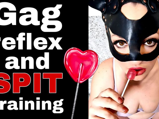 Gag and Spit Training Femdom (Training Zero)