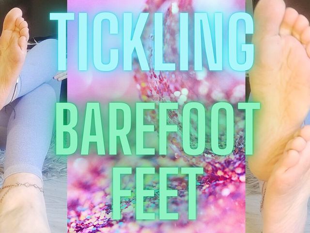 Tickling Barefoot Feet (Monica Nylon)