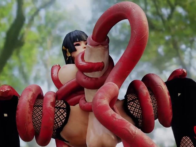 Monster X Nyotengu (futa Shemale) (Velvixian3Futanari)