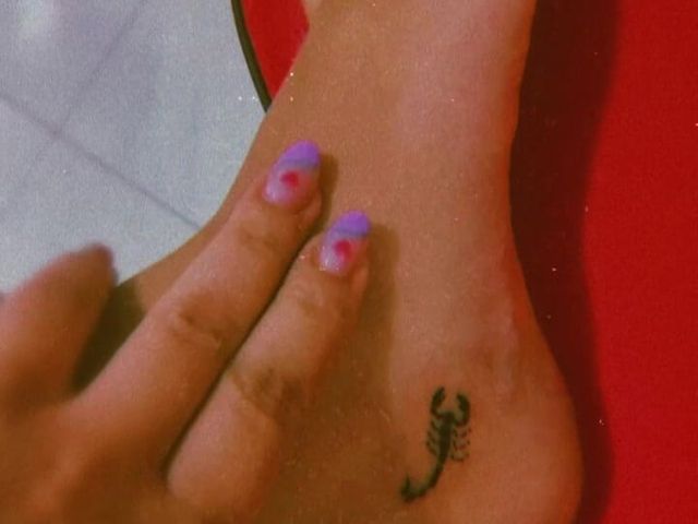 Feet New Tattoo (Ayumi Glows)