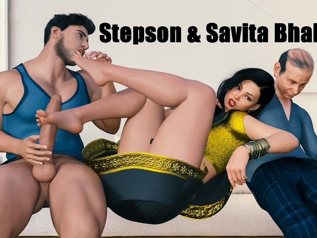 Horny Indian Step Mom Savita Sex with Her Stepson in Front of Her Husband. (Your Savita Bhabhi)