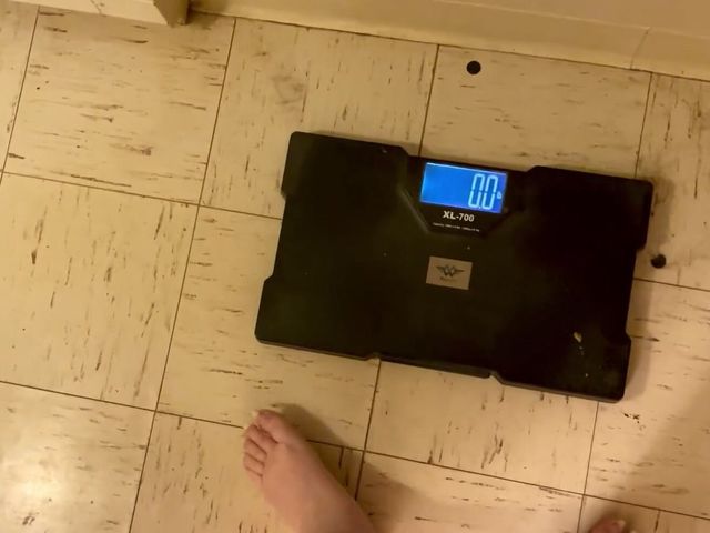 Recent Weigh in for Ya! Edit: Yes, I Know I Need to Clip My Toenails, but It's Very Hard for Me to Reach Them! (Moobdood's Fat Emporium)