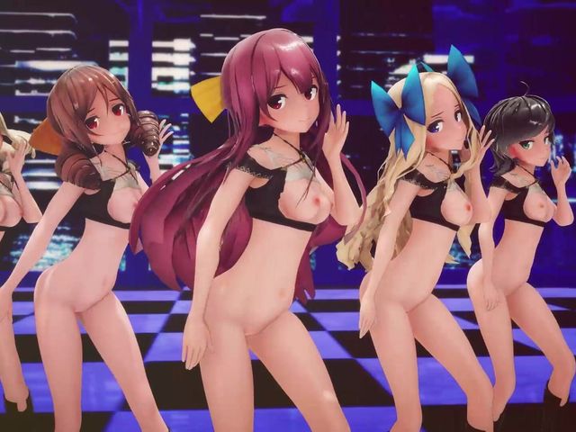 Mmd R-18 Anime Girls Sexy Dancing Clip 298 (Mmd anime girls)