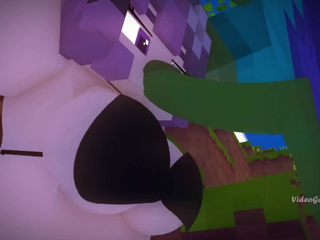 Minecraft Porn Zombie Fucks Girl Relaxing Under a Tree (VideoGamesR34)