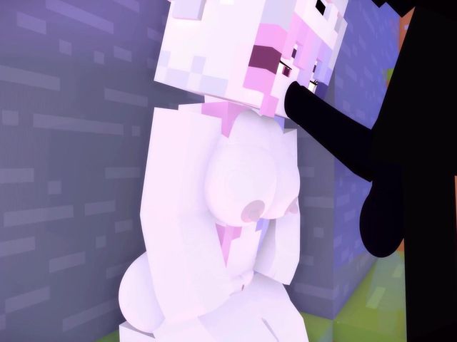 Minecraft Porn Animation - Girl Sucks Enderman Cock (VideoGamesR34)