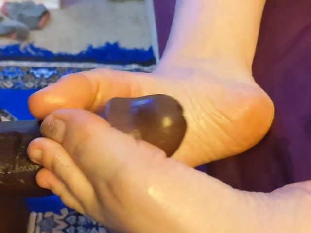 Mmm More Footjob Fun! 3 Different Perspectives and Foot Job Video (Dark Flame Duo)